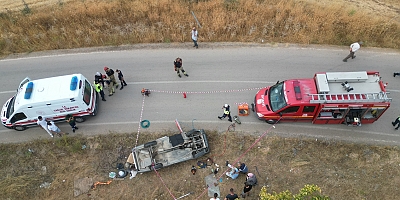 İnegöl’de Feci Kaza: Otomobil Takla Attı, Sürücü Hayatını Kaybetti