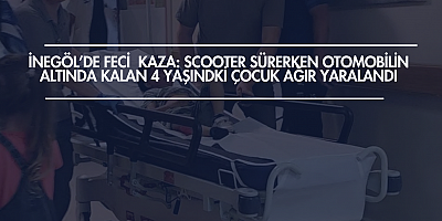 İnegöl’de Feci Kaza: