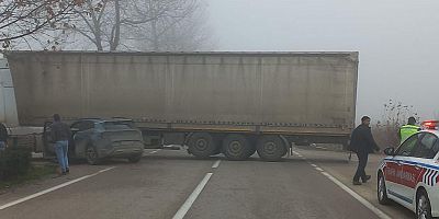 İnegöl'de feci kaza 