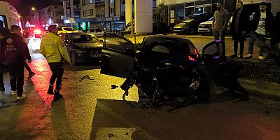 İnegöl’de Feci Kaza