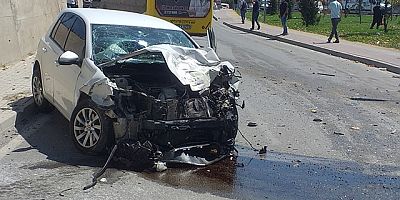 İnegöl’de feci kaza