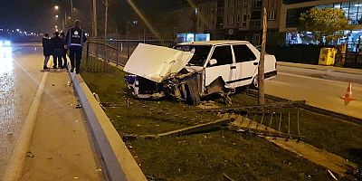 İnegöl'de feci kaza