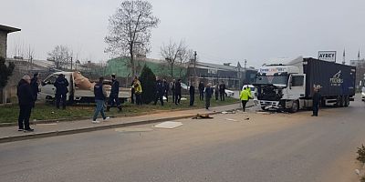 İnegöl’de feci kaza