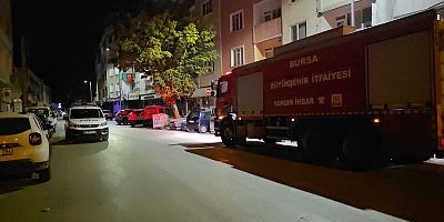 İnegöl’de Fırın Bacasında Yangın Paniği