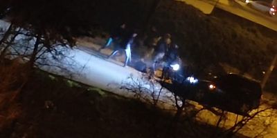 İnegöl’de gece vakti ortalık karıştı