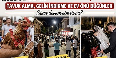 İnegöl’de Gelenek Tartışılıyor: Tavuk Alma ve Ev Önü Düğünler Sizce Devam Etmeli mi?