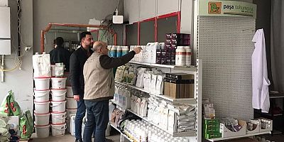 İnegöl'de gübre bayilerine denetim devam ediyor