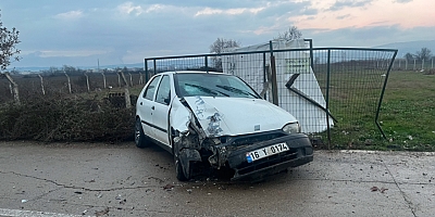 İnegöl’de Hapşırık Kazaya Neden Oldu: 2 Yaralı