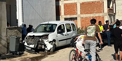 İnegöl’de İki Araç Çarpıştı: 1 Yaralı
