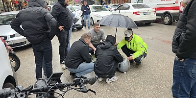 İnegöl’de İki Elektrikli Bisiklet Çarpıştı: 1 Yaralı