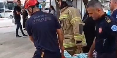 İnegöl’de İki Gündür Evde Mahsur Kalan Yaşlı Kadın Kurtarıldı