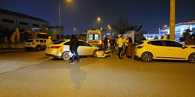 İnegöl’de İki Otomobil Çarpıştı: 1 Yaralı