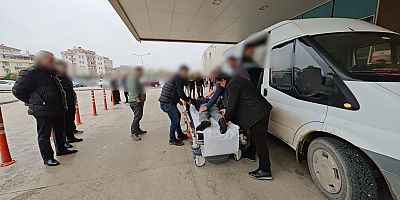 İnegöl'de İnşaatta Vinç Kazası: 1 İşçi Yaralandı