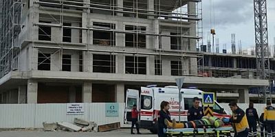 İNEGÖL’DE İNŞAATTAN DÜŞEN İŞÇİ YARALANDI