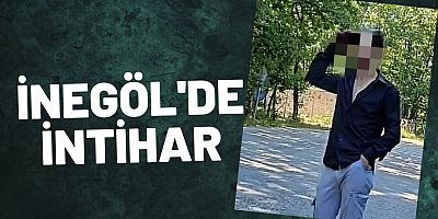 İnegöl’de intihar