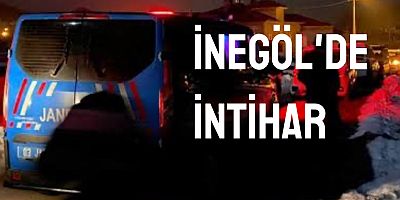 İnegöl'de intihar 