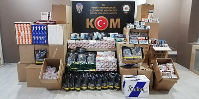 İnegöl'de kaçak tütün operasyonu