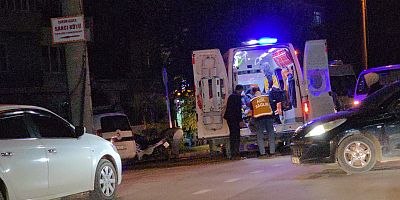 İnegöl’de Kamyonet ile Motosiklet Çarpıştı: 1 Yaralı