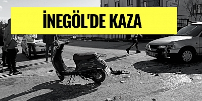 İnegöl'de kaza 