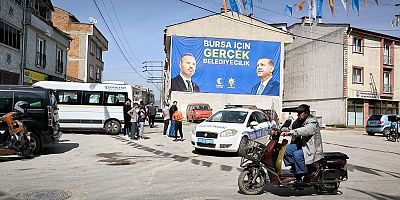 İnegöl'de kazada motosiklet sürücüsü yaralandı