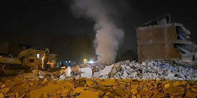 İnegöl’de Kentsel Dönüşüm Alanında Duman Paniği