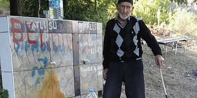 İNEGÖL’DE Kİ ACI SU ŞİFA DAĞITIYOR