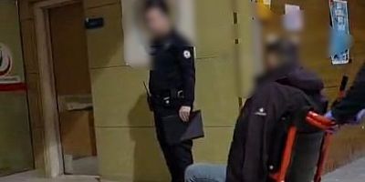 İnegöl’de Koltuk Taşıyan İşçi Yaralandı