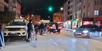 İnegöl’de korkutan kaza! Genç sürücü yaralandı