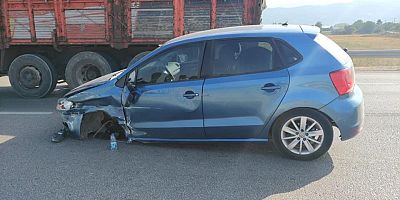 İnegöl’de Korkutan Kaza 