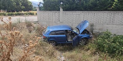 İnegöl’de korkutan kaza