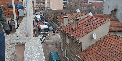 İnegöl’de korkutan yangın