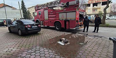 İnegöl'de korkutan yangın