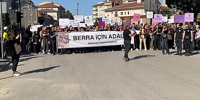 İnegöl'de kreşteki havuzda boğulan Berra için yürüyüş düzenlendi