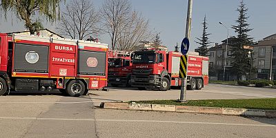 İnegöl’de Lokanta Mutfağında Çıkan Yangın Söndürüldü