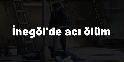 İnegöl'de Merdivenlerde kalp krizi gecirdi yaşamını yitirdi