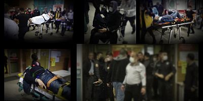 İnegöl’de meydana gelen olayda 2 grup arasında çıkan kavgada bıçaklar konuştu