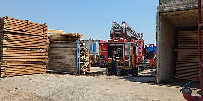 İnegöl’de Mobilya İmalathanesinde Talaş Silosu Yangını Paniğe Neden Oldu