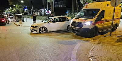 İnegöl’de Motosiklet Kazası: 1 Yaralı