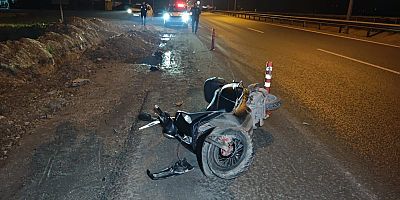 İnegöl’de Motosiklet Kazası: 1 Yaralı