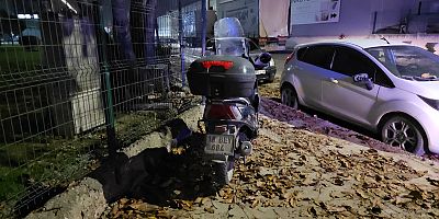 İnegöl’de motosiklet devrildi: 1 yaralı