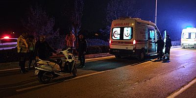 İnegöl’de Motosiklet Kazası: 2 kişi Yaralandı 