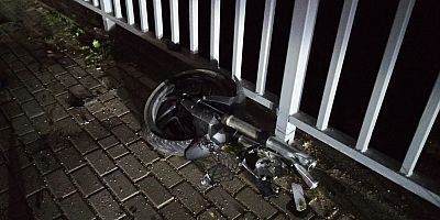 İnegöl'de Motosiklet Kazası: Genç Sürücü Yaşam Savaşı Veriyor