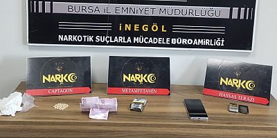 İnegöl'de narkotik operasyonu