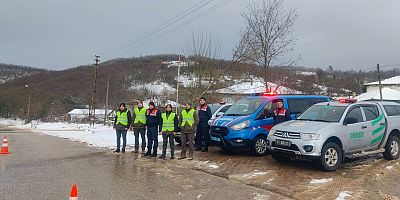 İnegöl’de orman emvali taşıyan araçlara sıkı denetim