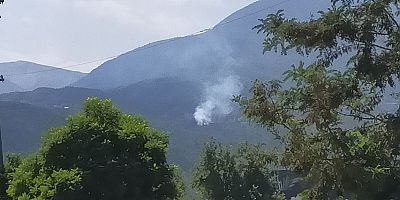 İnegöl’de Orman Yangını korkuttu