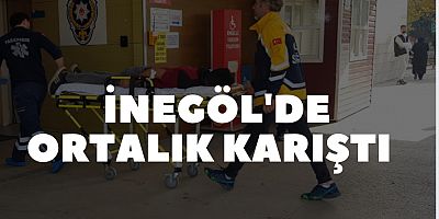 İnegöl'de ortalık karıştı 