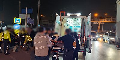 İnegöl’de Otomobil ile Motosiklet Çarpıştı: 1 Ağır Yaralı