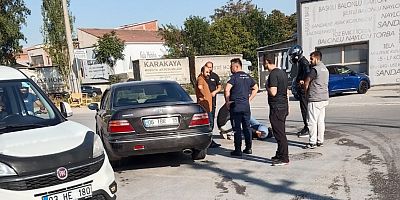 İnegöl’de Otomobil ile Motosiklet Çarpıştı: 1 Yaralı