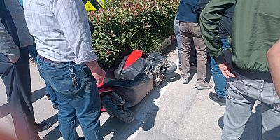 İnegöl’de Otomobil ile Motosiklet Çarpıştı: 1 Yaralı