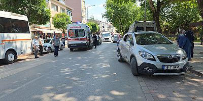 İnegöl’de Otomobil ile Motosiklet Çarpıştı: 1 Yaralı